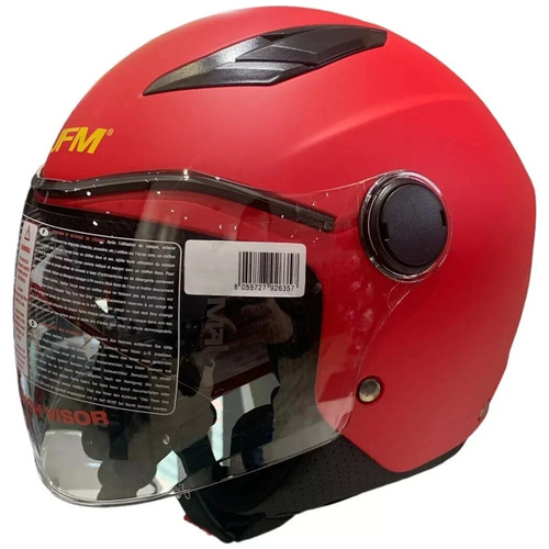 Casque moto demi - demi-jet, jfm