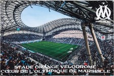 Drapeau Olympique de Marseille Stade vélodrome 140 X 90 cm