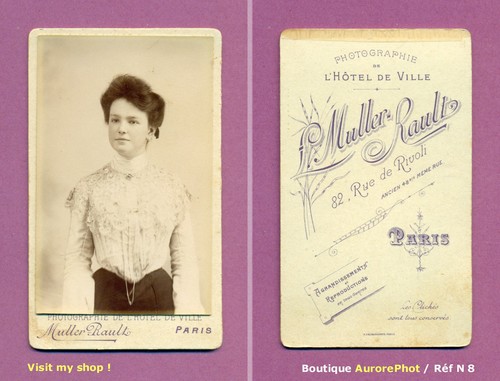 Cdv muller rault - cdv, paris