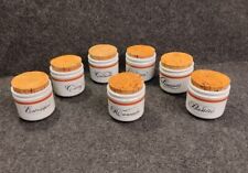 Lot 7 pots Épices service