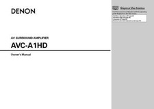 Denon AVC-A1HD Amplifier