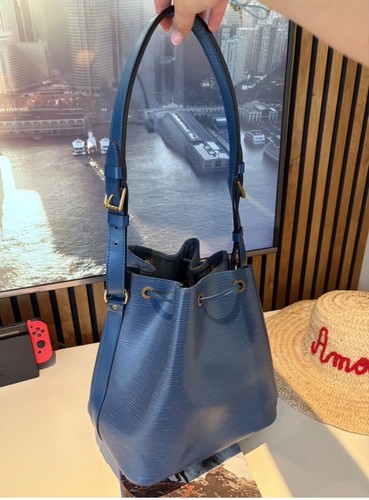 Sac seau louis vuitton cuir - seau,