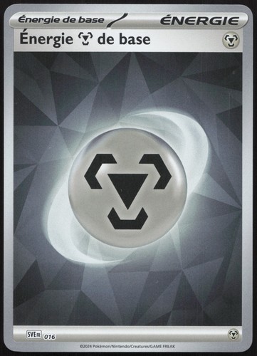 Carte pokémon énergie métal - pokémon,