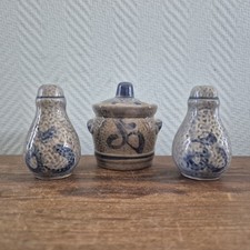 Ancien ensemble salière et