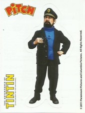 AUTOCOLLANT PITCH TINTIN HADDOCK 2011