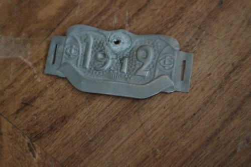 Ancienne plaque fiscale taxe - plaque,
