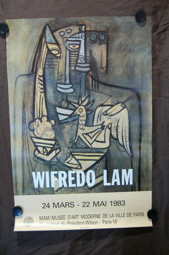 Affiche exposition wifredo - exposition,