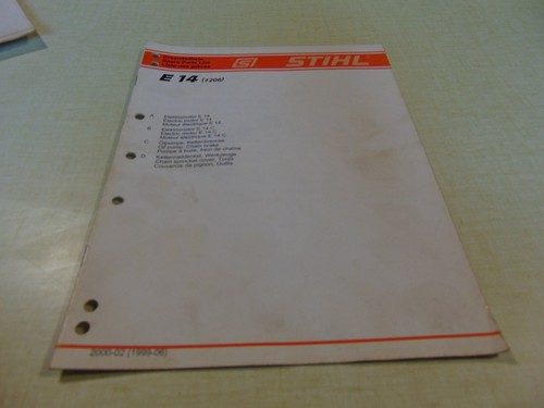 Tronçonneuse stihl 014 liste - stihl,