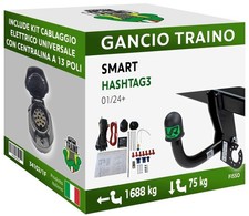 Attelage Fixe pour Smart