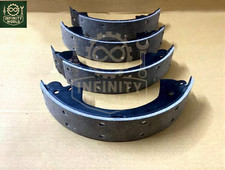 Véritable Avant Frein Arrière Chaussures Avec Doublure Jeep Mahindra CJ340DP