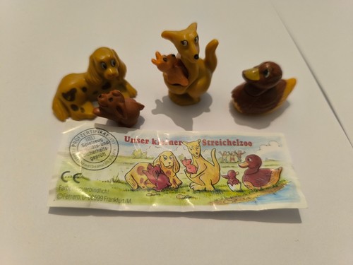 Figurine animal famille kinder - figurine,