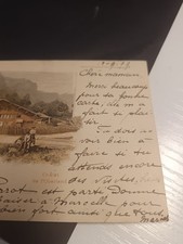 CPA Gruss Vom Oberland Chalet De l'Oberland Oblitéré Suisse