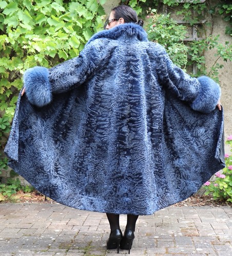 Manteau fourrure queue - fourrure,
