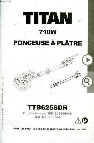 Titan 710 ponceuse à - 710,