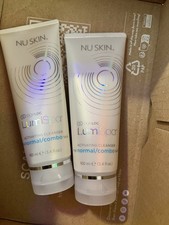 Nu Skin . Ageloc Lumi Spa Gel Nettoyant Peau Normale . Deux  Tubes  X 100 ML