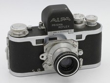 Alpa prisma reflex + 5cm f2,8 Alfinon + leather bag. Model Alnea 3 (only 935 ex)