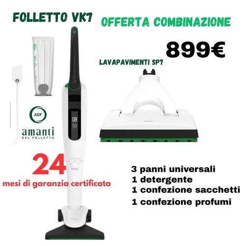 Vorwerk folletto vk7 plus - folletto,