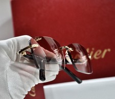 NOUVELLES lunettes Cartier or