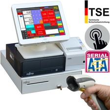 Tse Gastro Pos Système Caisse Tactile Imprimantes Epson Chargement Monétaire Sca