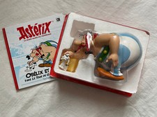Figurines Obélix Idéfix Tour de Gaule d’ASTERIX grande galerie Hachette N°3 2012