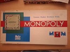 vintage jeu monopoly miro 1961 complet superbe