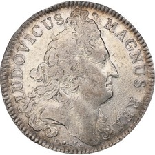 [#1163498] France, Jeton, Louis XIV, 1708, Argent, VF(20-25), Feuardent:1812