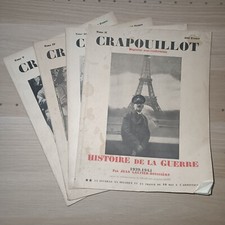 Crapouillot, magazine anti-conformiste : histoire de la guerre 1939-1943 4 tomes
