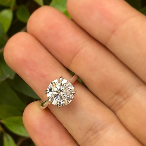 Bague cvd diamant taille - taille, ronde