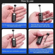 Mini serrure pour dortoir et