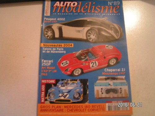 Auto modélisme n 89 salon - auto,