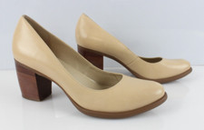 Escarpins cuir beige San Marina T 40 Très bon état