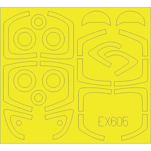 Eduard ex605 mask 39 - eduard,