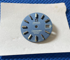 Véritable cadran bleu Omega