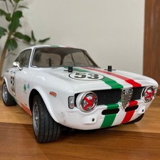 TAMIYA 1/10 MB01 Alfa Romeo Giulia Sprint GTA Club Racer RC Car White EN L'ÉTAT