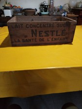Caisse Bois Nestlé
