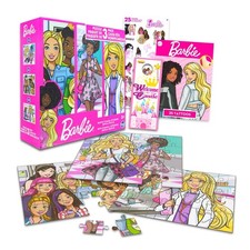Puzzle Jigsaw Barbie 3 Pack | 24, 48, Et 100 Pièces