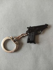 SUPERBE PORTE CLE PISTOLET RASOIRS SCHICK OLD KEY RING N16