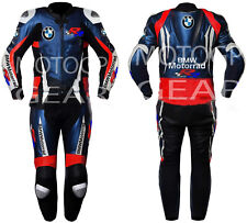 BMW Hommes Moto Combinaison Cuir Moto Veste Pantalon Racer Armour protection CE
