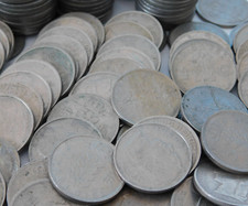 LOT 100 pieces monnaie 5 FRANCS 5F type Ceres BELGE royaume de BELGIQUE BELGIE