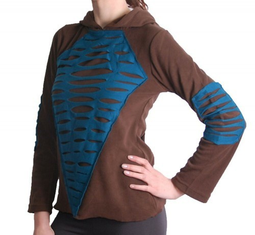 Pull polaire elfe capuche - polaire,
