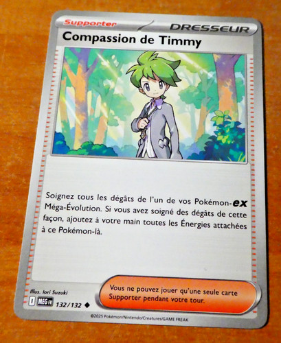 Pokemon card carte timmy - pokemon,