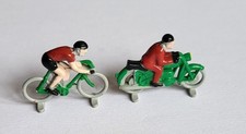 Cycliste et Motard LEGO System 270 Vintage 1958