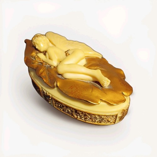 Art nouveau sleeping fairy - nouveau, on