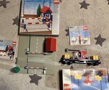 Lego Train 7817 et 7834 - Vintage Années 1980 - Très Bel État + Boîte