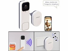 Visiophone 2K connecté VTK-500 avec carillon secteur - Somikon