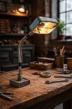 Lampe loupe GRUBER vintage
