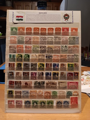 Lot timbres anciens de - timbres,
