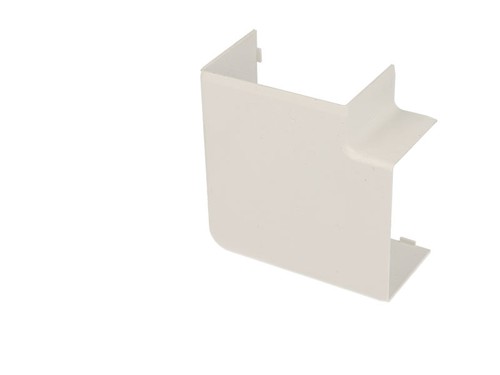 Angle plat pour goulotte - , pvc
