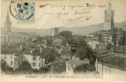 Carte postale draguignan - postale, //