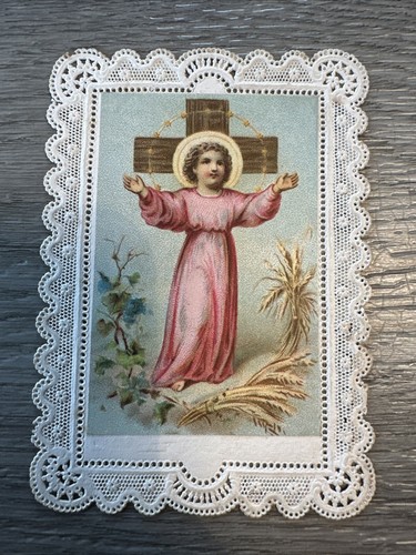 Image pieuse canivet ancienne - pieuse,
